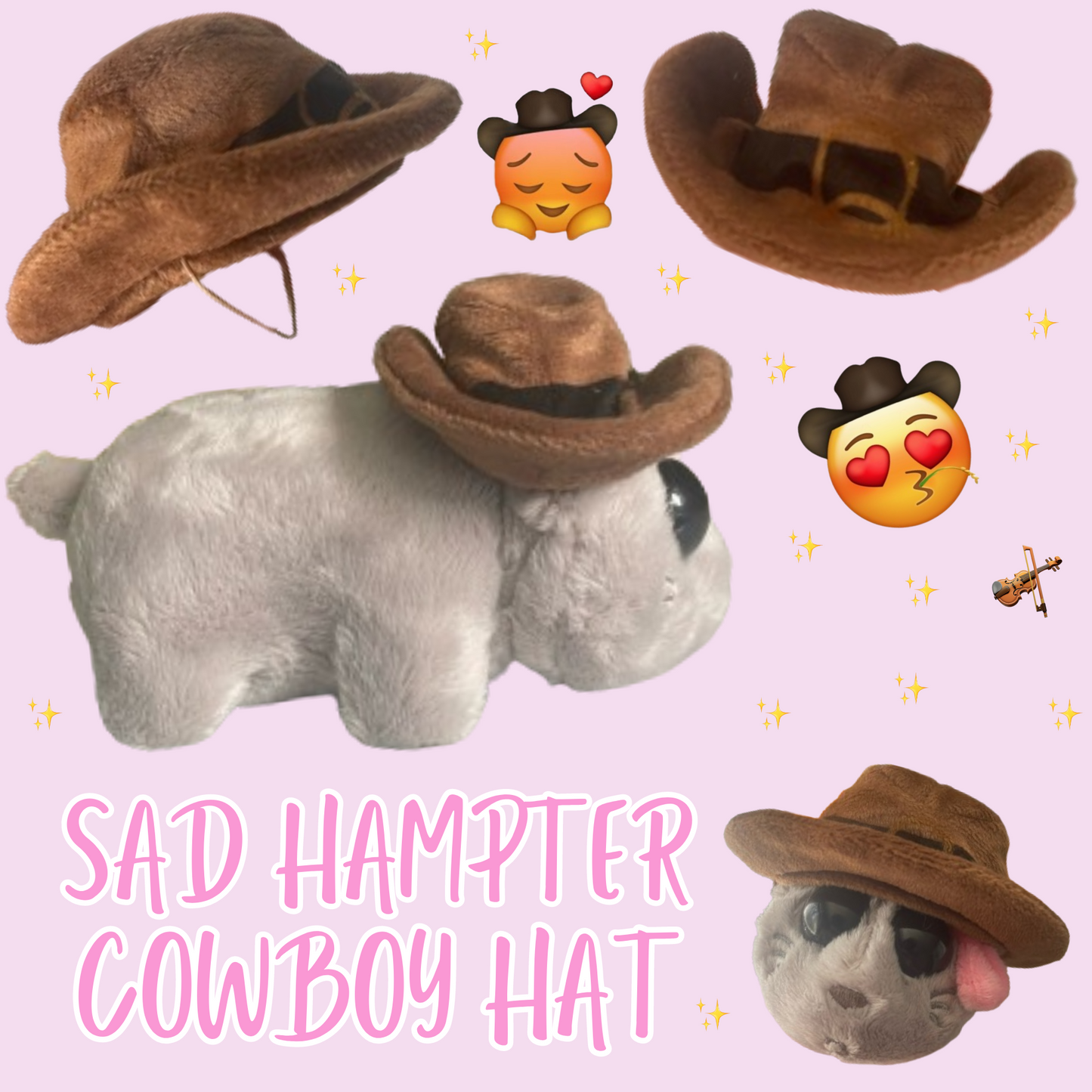 Sad Hampter Cowboy hat