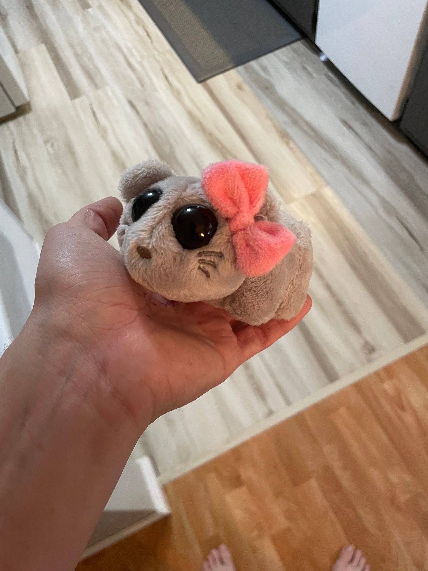 Sad hampter plushy toy - built in sound