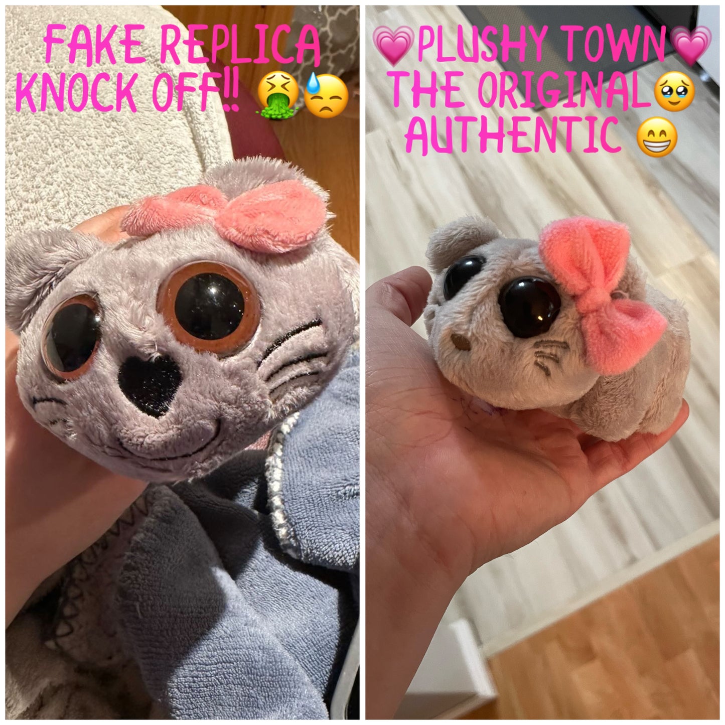 Sad hampter plushy toy - built in sound