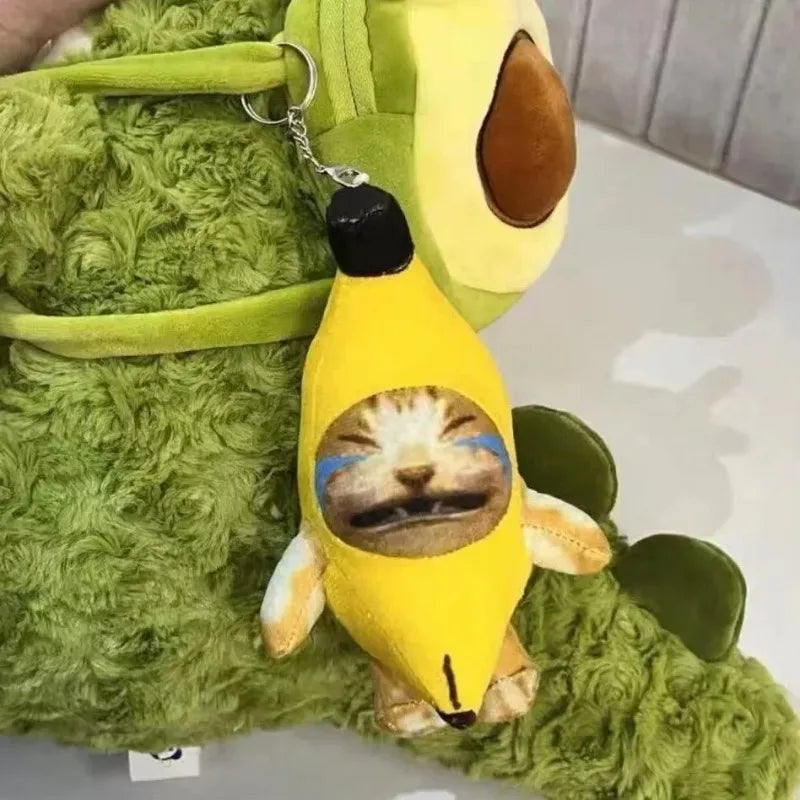 Banana cat plushy toy - built in sound